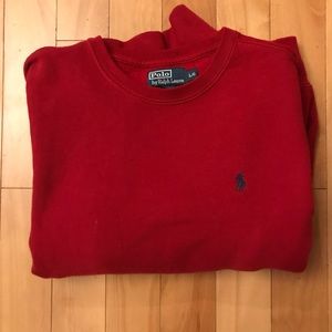 Polo Ralph Lauren Red Sweater - Large